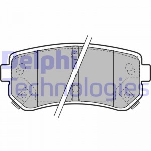 Колодки задние KIA CEE'D, HYUNDAI i30 LP1952 LP1952 DELPHI