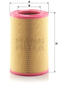 фильтр воздушный Volvo FL II, FE II, RVI Magnum, Midlum II, Premium C311410 MANN FILTER