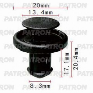 Клипса пластмассовая Lexus,Toyota применяемость: P37-1139 P371139 PATRON