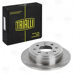Диск торм. Honda Jazz (02-)/Civic (91-) зад. d=239 (DF 062208) DF 062208 TRIALLI
