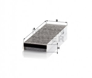 Фильтр салонный угольный CUK3023-2 CUK 3023-2 MANN FILTER