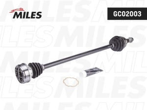 Привод в сборе правый AUDI A3/SKODA OCTAVIA/VW GOLF 1.4-1.9 96- (GKN 303154) GC0 GC02003 MILES