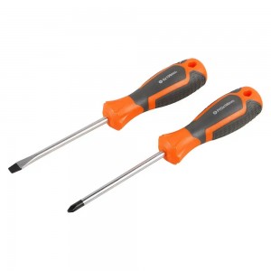 Набор отвёрток 2 пр. (SL6x100mm, PH2x100mm) пласт.подвес (ATAU011) ATAU011 AIRLINE