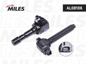 Катушка зажигания HONDA Fit III 07-/Civic 12- 1.3/1.4/1.5 AL08106 AL08106 MILES