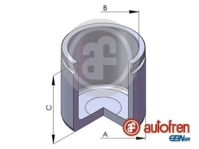 поршень суппорта ! d.54\ Alfa Romeo 155/164, MB W202,Renault Clio/Megane, Nissan D02532 AUTOFREN SEINSA