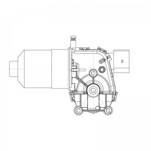 Моторедуктор стеклооч. для а/м Haval F7/F7x (19-) (перед.) (VWF 0565) VWF 0565 START VOLT