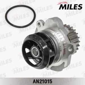 Насос водяной VW GOLF 4/6/SKODA OCTAVIA/VW T5 1.8T (DOLZ A186MI) AN21015 AN21015 MILES