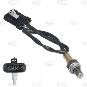 Датчик кисл. для а/м Lifan Solano (10-) 1.6i до/после кат. чёрный разъём (VS-OS  VSOS2712 START VOLT