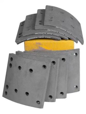 Накладки тормозные с заклепками Z10729 ZENTPARTS