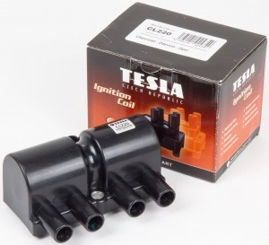 катушка зажигания!\ Daewoo Nubira/Rezzo/Lanos 1.4i-2.0i 96>, Chevrolet Aveo 06> CL220 TESLA