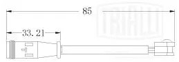 Датчик износа задних тормозных колодок L=85 PFS 0002 TRIALLI