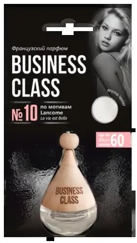 Ароматизатор подвесной жидкостный (Lancome) 7мл "Drop of Business Class" FRESHCO AR1BC110 FRESHCO