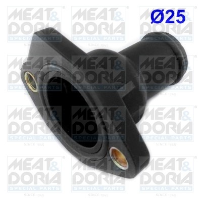 Фланец VW Caddy (83-01),Golf AUDI 100 SKODA Felicia (95-01) патрубка системы охл 93103 MEAT DORIA