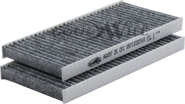 Фильтр салона угольный AG4972KCFC AG 497 2K CFC GOODWILL