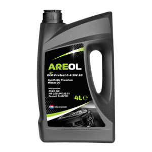 AREOL ECO Protect C-4 5W30 (4L) масло моторное! синт ACEA C4, Renault RN0720, MB 5W30AR124 AREOL