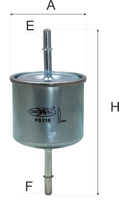 Фильтр топливный FG218 FG 218 GOODWILL