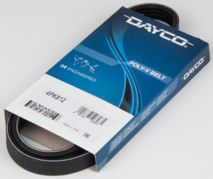 Ремень приводной поликлиновой 4PK812 HYUNDAI Elantra (00-) кондиционера DAYCO 4PK812 DAYCO
