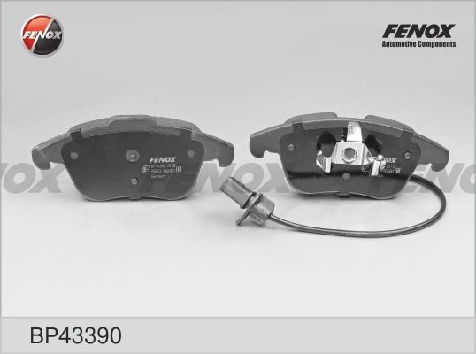 BP43390 колодки тормозные диск. передние!\ Audi A4/A5 1.8TFSi-3.2FSI/2.7TDi 07> BP43390 FENOX