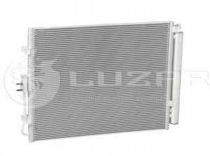 Конденсер с ресивером Kia Soul (09-) LRAC08K2 LRAC08K2 LUZAR