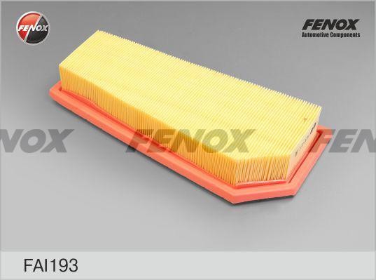 фильтр воздушный!\ MB 204 1.8/2.5 07>/W212 2.0/2.0 09> FAI193 FENOX