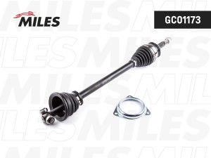 Привод в сборе RENAULT LOGAN I/SANDERO 1.2-1.6 04- левый под ABS GC01173 GC01173 MILES