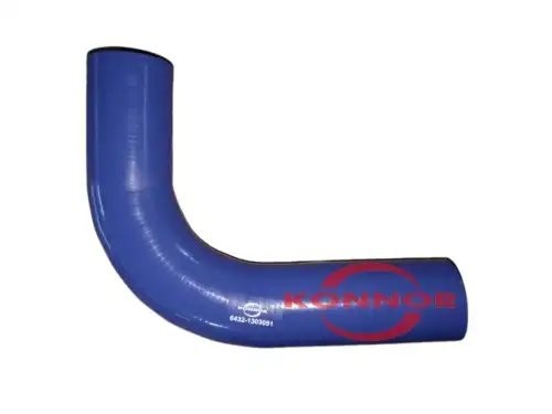 патрубок радиатора !L=230х190 D=60 \МАЗ 6312В5 дв.ЯМЗ-536 64321303051 KONNOR