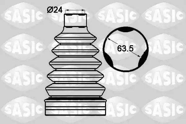Пыльник ШРУСа внутренний RENAULT CLIO IV 1.2, 1.5dCi 1904007 1904007 SASIC