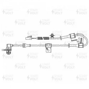 Датчик ABS передний правый VSABS0801 START VOLT