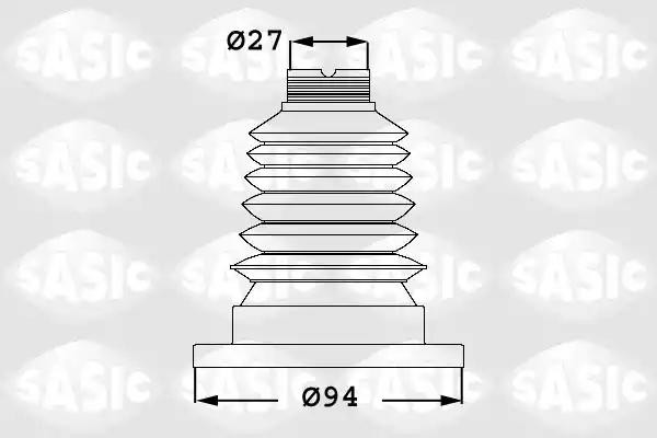 Пыльник ШРУСа 1906001 1906001 SASIC