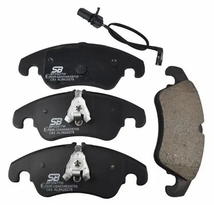 Колодки тормозные передние (AUDI A6/ALLROAD/S6/A7 (1LA/1LJ) 10-) BP33477W BP33477W SB NAGAMOCHI