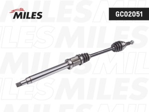 Привод в сборе правый FORD FIESTA/FUSION 1.4TD 01-07 (ABS) (GKN 304538) GC02051 GC02051 MILES