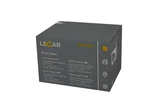 Фара блок ВАЗ-2170 правая LECAR LECAR014031003 LECAR