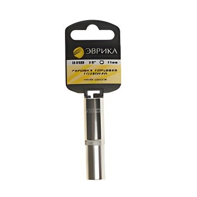 Головка торцевая 3/8" 11мм высокая с держателем ЭВРИКА ER-91006H EVRIKA