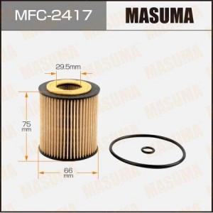 фильтр масляный!\ Ford Mondeo 1.8/2.0/2.5 00>,Mazda 6 GG/GY 1.8-2.3 02> MFC2417 MASUMA