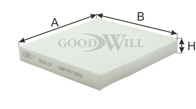 ФИЛЬТР САЛОНА AG 561 CF GOODWILL