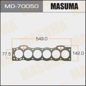 прокладка головки блока!\ Toyota Mark2/Chaser/Cresta 1G-FE 88-00 MD-70050 MASUMA