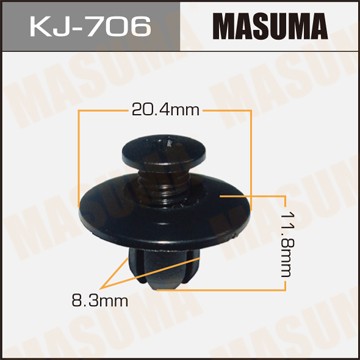 Пистон обивки универсальный MASUMA KJ706 MASUMA
