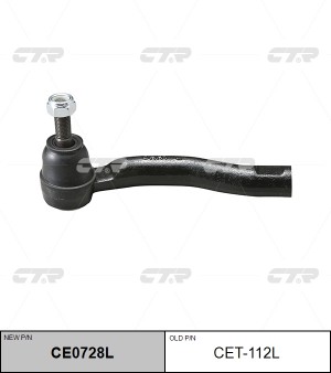 Наконечник рулевой тяги TOYOTA Corolla (02-08) левый CTR CE0728L CTR