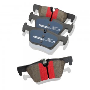 Торм. колодки дисковые задн. PLUS BMW 1 F20 F21 11- 3 F30 11- 4 F32-F36 13- X3 F M2625307P MARSHALL