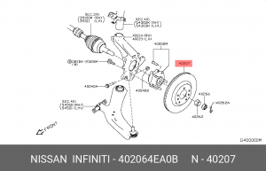 диск тормозной передний!\ Nissan Qashqai II 1.2DiG-T/1.5-1.6dCi 14> 40206-4EA0B NISSAN