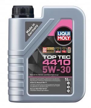 21402 LiquiMoly Синт-ое мот.масло Top Tec 4410 5W-30 C3 (1л) 21402 LIQUI MOLY