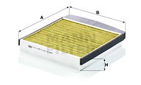 Фильтр салонный FP2855 FP 2855 MANN FILTER