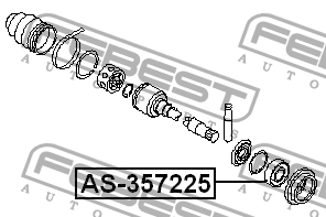 NISSAN MURANO (Z50) (2004-2008) 35x72x25 AS-357225 FEBEST