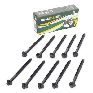 к-кт болтов ГБЦ! 10шт.\ Citroen C3, Peugeot 307 1.4HDi 16V 01> BK3339 BG AUTOMOTIVE