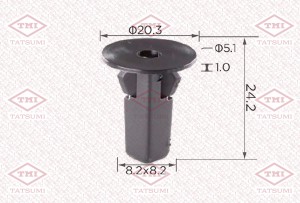 Клипса автомобильная LEXUS/TOYOTA TJB1462 TJB1462 TATSUMI