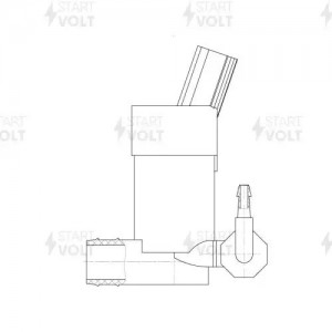 Насос омывателя SWP 1079 START VOLT