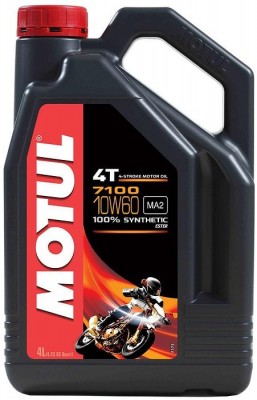 Масло моторное MOTUL 7100 4T 10W60 синт.4л 104101 MOTUL