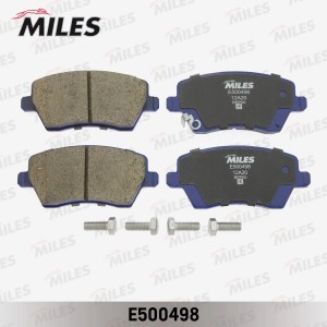 Колодки тормозные передние (Смесь CERAMIC серия PRO) SUZUKI SWIFT 05-/OPEL AGILA E500498 MILES