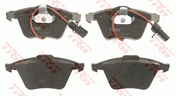 GDB1617 FDB1629 !колодки дисковые п.\ Audi A4 all/A6 4.2 quattro 04> GDB1617 TRW