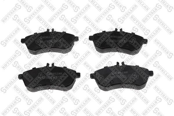 колодки дисковые п.! с антискрип. пл.\ MB W204/S204/C204/W212/S212/A207 1.8-3.0/ 1312-000B-SX STELLOX